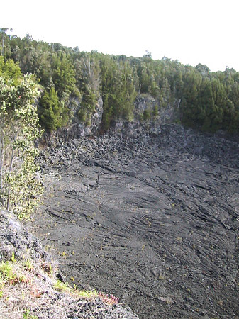 Foto Erstarrte Lava