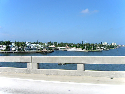 Straßenrand auf Marco Island Fotos