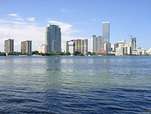 Foto Blick vom Wasser auf Miami - Miami