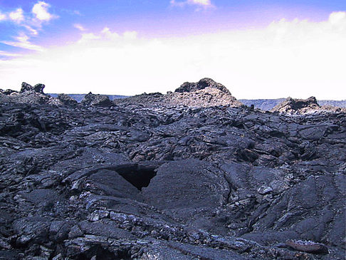 Erstarrte Lava