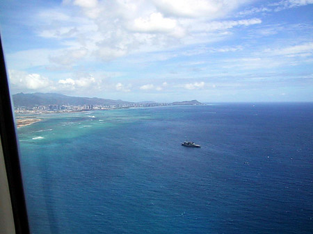Flug Hawaii - Oahou Fotos