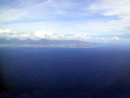 Fotos Flug Hawaii - Oahou