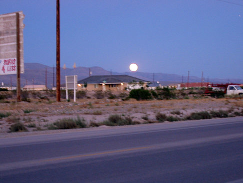 Foto Pahrump Mondaufgang - 