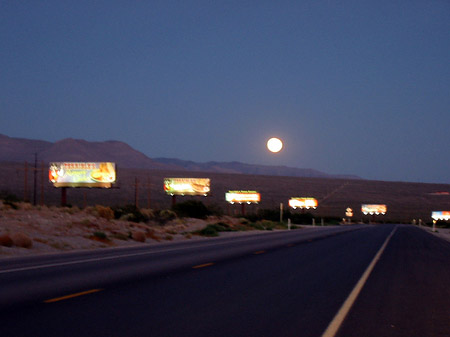 Fotos Pahrump Mondaufgang | 