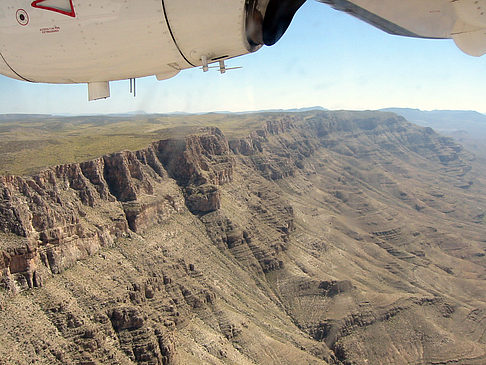 Foto Flug über den Grand Canyon