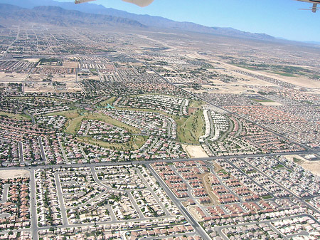 Las Vegas aus der Luft