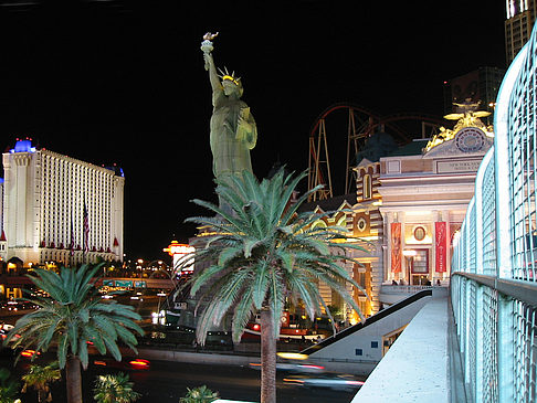Las Vegas bei Nacht Fotos