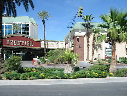Las Vegas aus dem Auto Foto 