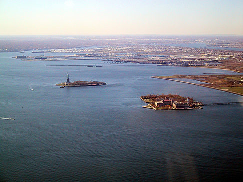 Fotos Blick auf den Hafen von New York