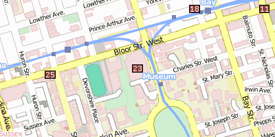 Royal Ontario Museum Toronto Stadtplan